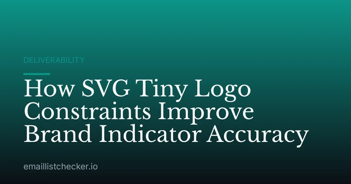 How SVG Tiny Logo Constraints Improve Brand Indicator Accuracy