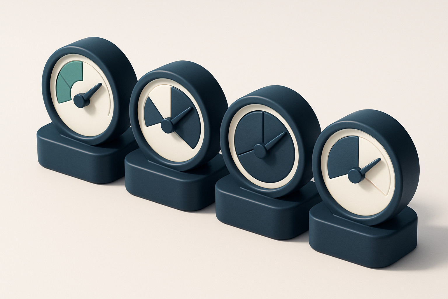 a row of four gauge dials showing valid, invalid, risky, and catch-all levels