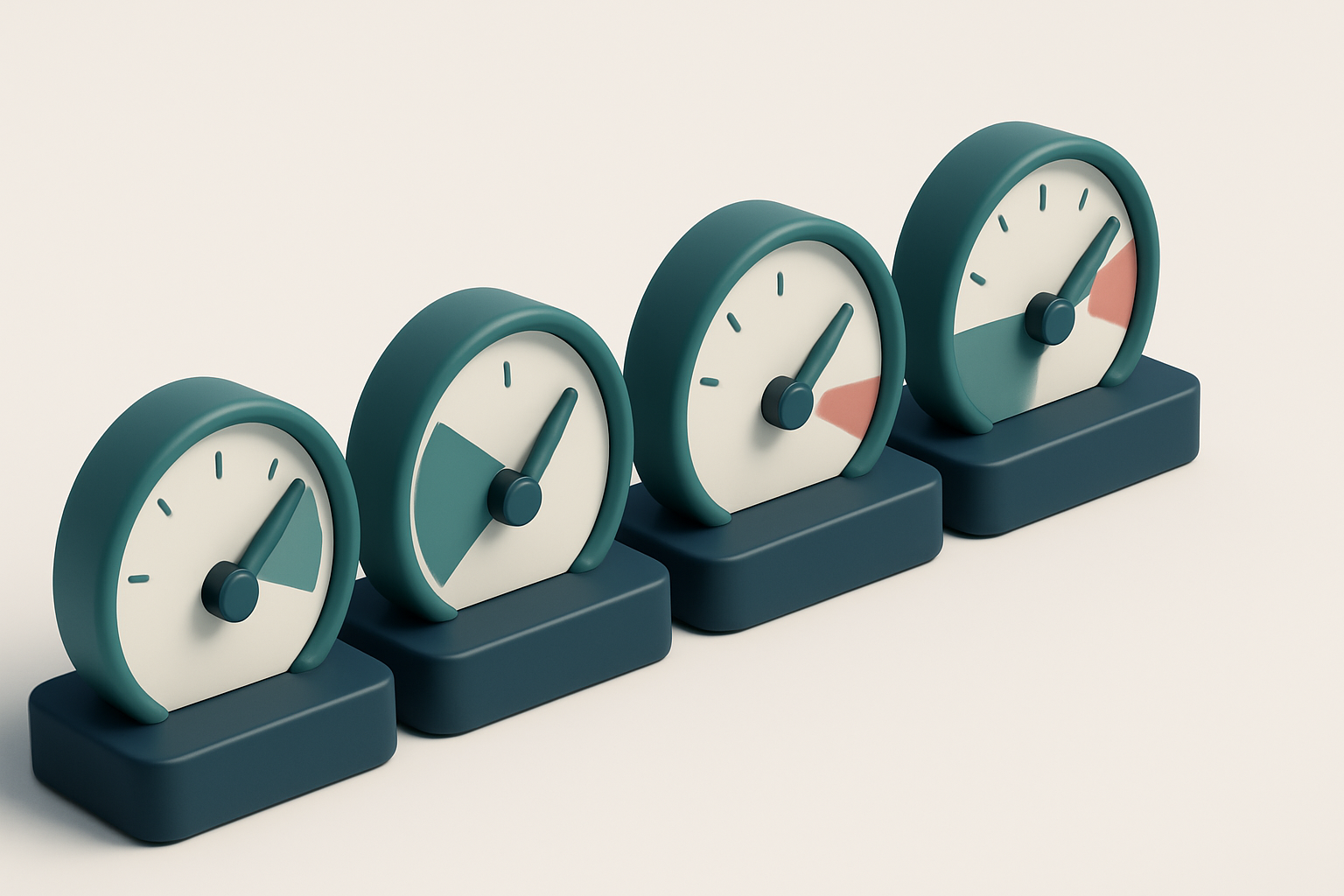 a row of four gauges showing validation accuracy, deliverability, bounce rate, and sender reputation