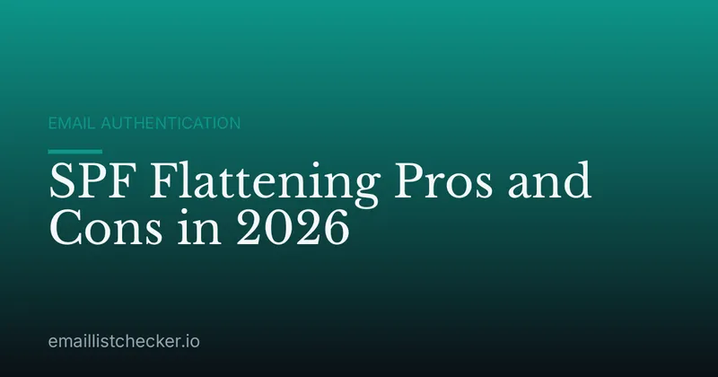 SPF Flattening Pros and Cons in 2026