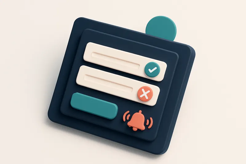 an isometric event registration form on a screen with a green 'valid' checkmark appearing in real time as an email is ty
