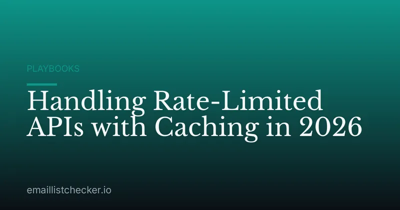 Handling Rate-Limited APIs with Caching in 2026